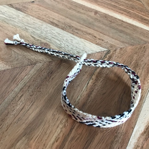 Handmade Plaid Friendship Bracelet - Picture 2 of 3